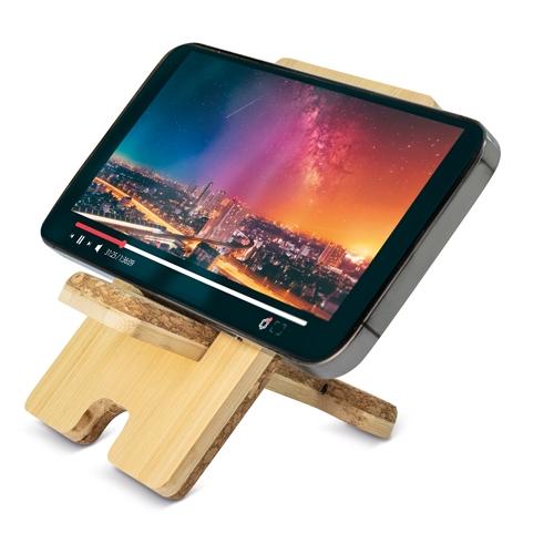 SOPORTE DE BAMBU,CORCHO Y CERAMICA SUBLIMACION "SOUVENIR"