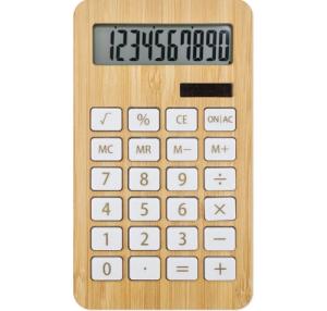 CALCULADORA BAMBU/FIBRA DE TRIGO "BIOMAT"
