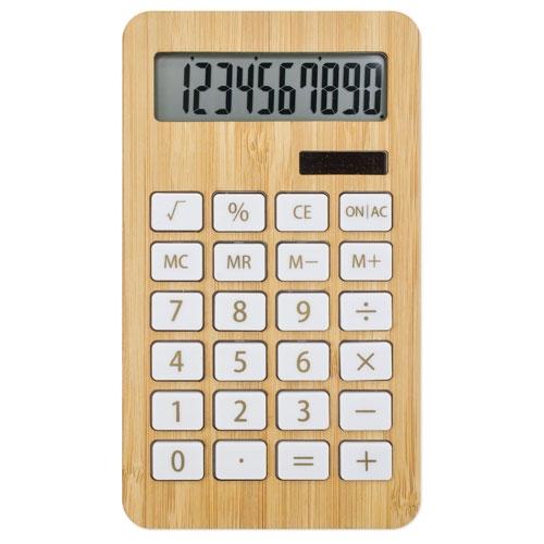 CALCULADORA BAMBU/FIBRA DE TRIGO "BIOMAT"