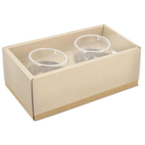 SET DE CAFE EXPRESSO "CLUNY" AL VACIO