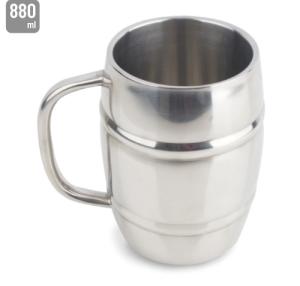 JARRA ACERO INOXIDABLE DOBLE CAPA 880ML "OSBY"