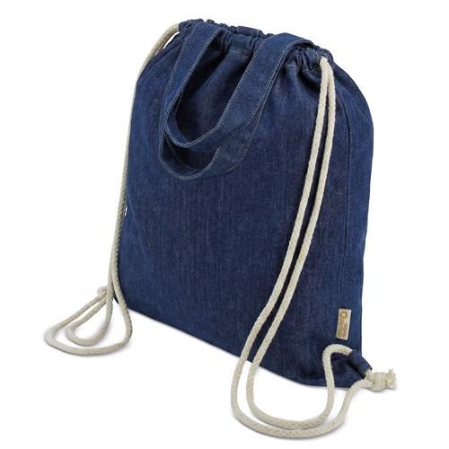 BOLSA MOCHILA DE ALGODON RECICLADO "AGRA"