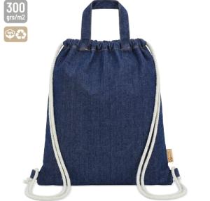 BOLSA MOCHILA DE ALGODON RECICLADO "AGRA"