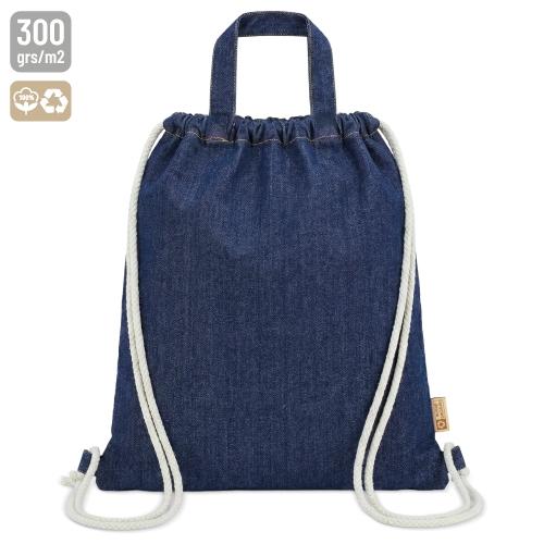 BOLSA MOCHILA DE ALGODON RECICLADO "AGRA"