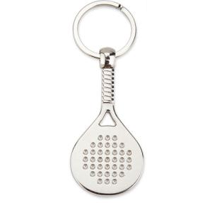 LLAVERO RAQUETA METALICO