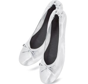ZAPATILLA PLEGABLE ORO (12 PARES) "BALLET"