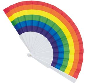ABANICO "CARMONA" MULTICOLOR