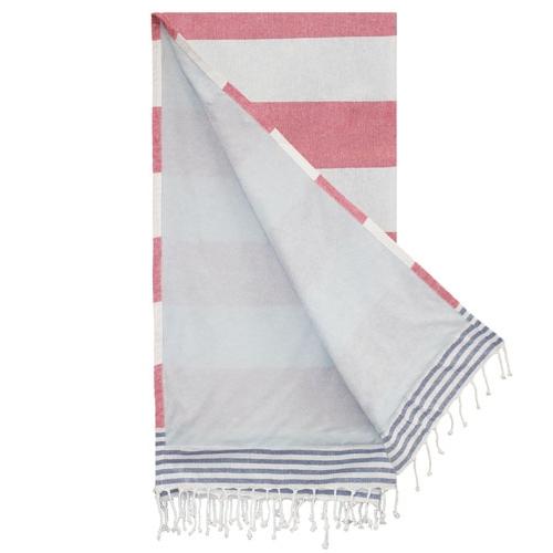 TOALLA PAREO CON RIZO "CALA BONITA"