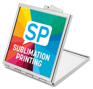 ESPEJO SUBLIMACION CUADRADO "LUCK"