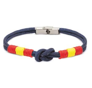 PULSERA BANDERA ESPANA AJUSTABLE "NEW BARLOVENTO"