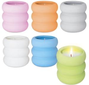 SET DE 6 VELAS AROMATICAS "SHERA"