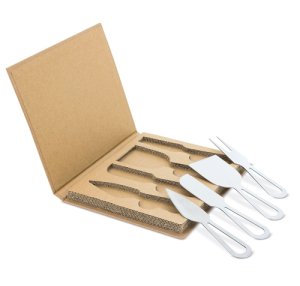 SET 4 CUCHILLOS PARA QUESO "GOURMET"
