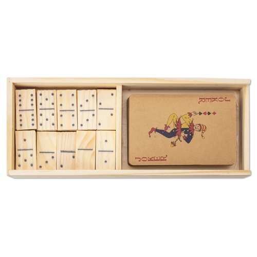SET ECO DE DOMINO Y CARTAS "RECREO"