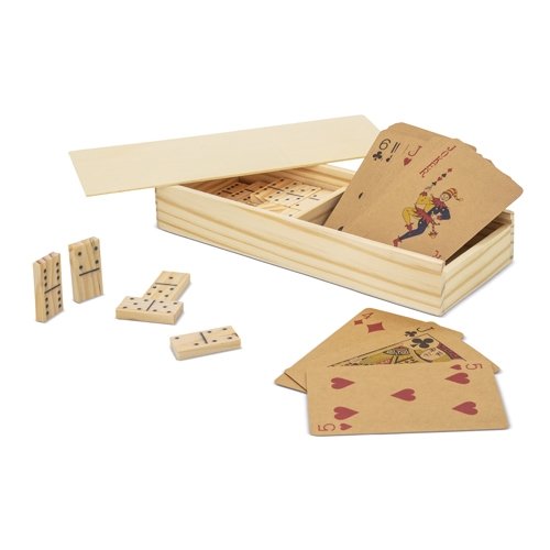 SET ECO DE DOMINO Y CARTAS "RECREO"
