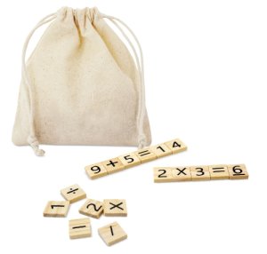 JUEGO DE MADERA MATEMATICO "EDUCA"