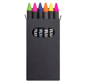 CAJITA DE 6 CERAS FLUOR "LUMYNI"