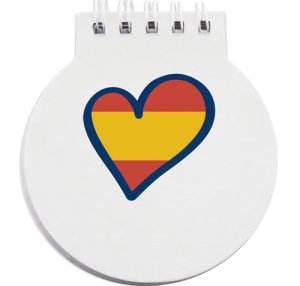 LIBRETA "CORAZON ESPANA"