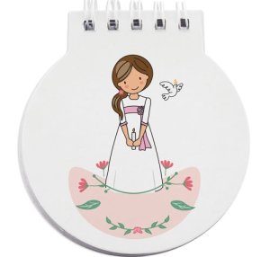 LIBRETA COMUNION NINA "FRIDA"
