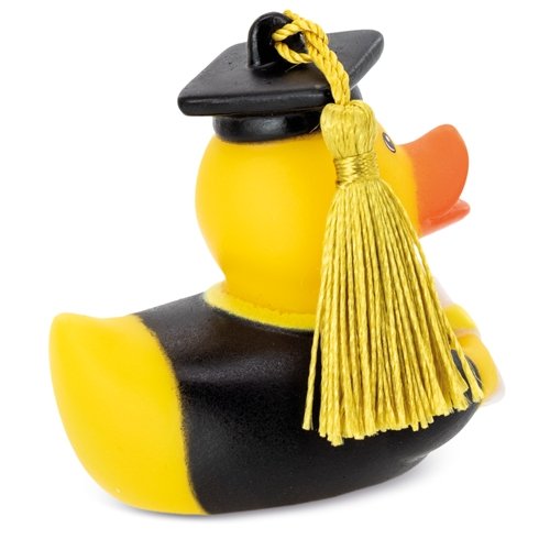 PATITO DE GOMA "LICENCIADO"
