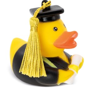 PATITO DE GOMA "LICENCIADO"
