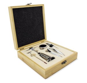 SET VINO BAMBU 5 PCS LIVORNO