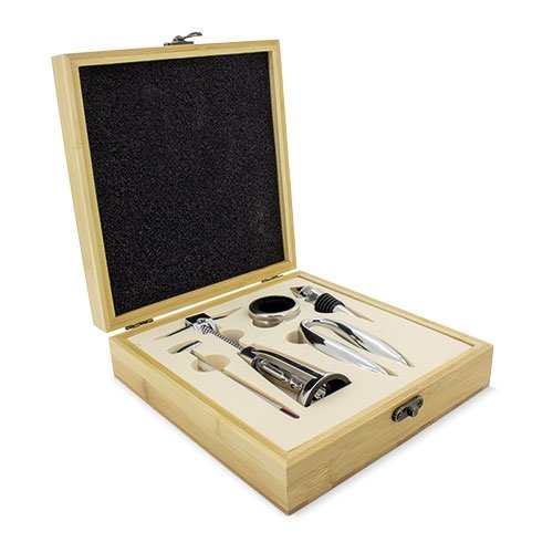SET VINO BAMBU 5 PCS LIVORNO