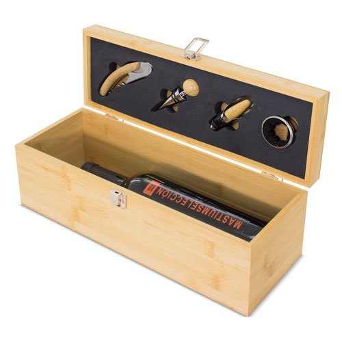 SET DE VINO BAMBU "PROVENZA"