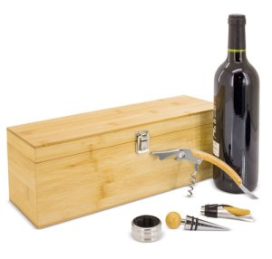SET DE VINO BAMBU "PROVENZA"