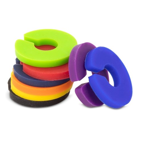 TAPON CORCHO Y MADERA CON ANILLAS IDENTIFICADORAS PARA COPAS "TRIANA"