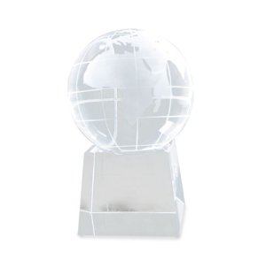 CRISTAL BOLA MUNDO MEDIANA "TERRA"
