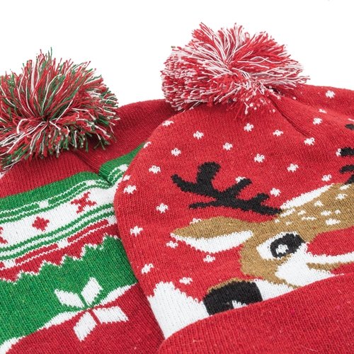PACK DE GORROS NAVIDENOS "KIRAN" (3 PCS)