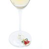 SET DE 6 AROS NAVIDENOS PARA COPAS "BRINDIS"