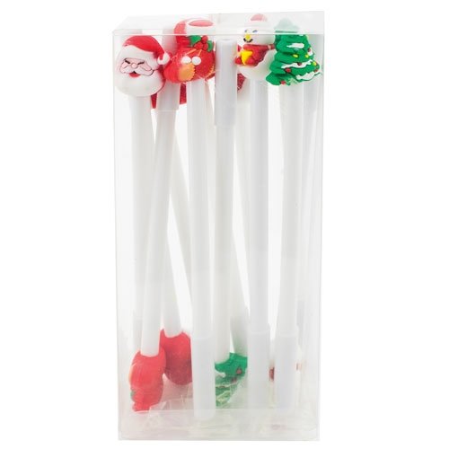 SET DE BOLIGRAFOS NAVIDENOS "NATALE" (4 MODELOS)