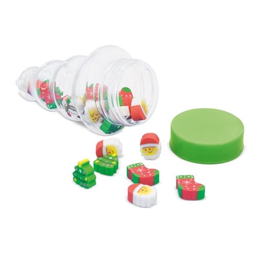 SET DE GOMAS NAVIDENO "FIR TREE"