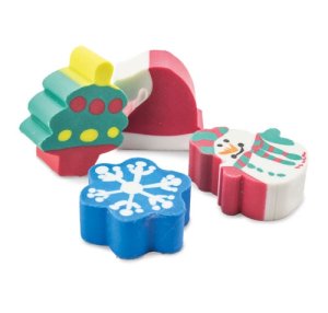 SET GOMAS NAVIDENAS "HAL" 1 PACK