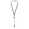 BOLIGRAFO 2 COLORES CON LANYARD "BISSKAR"