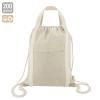 BOLSA MOCHILA DE ALGODON RECICLADO &quot;YALA&quot;