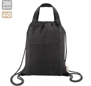 BOLSA MOCHILA DE ALGODON RECICLADO &quot;YALA&quot;