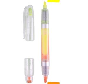 MARCADOR DOBLE NARANJA/AMARILLO &quot;WICKY&quot;