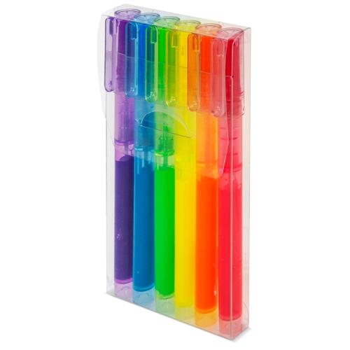 SET DE 6 MARCADORES &quot;MANNY&quot;