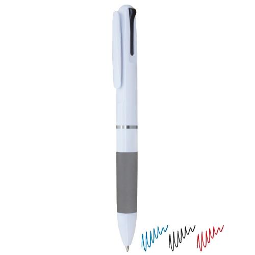 BOLIGRAFO 3 COLORES ARO METAL &quot;FARVES&quot;