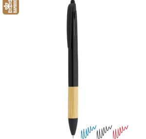 BOLIGRAFO PUNTERO 3 COLORES BAMBU &quot;IRVIN&quot;