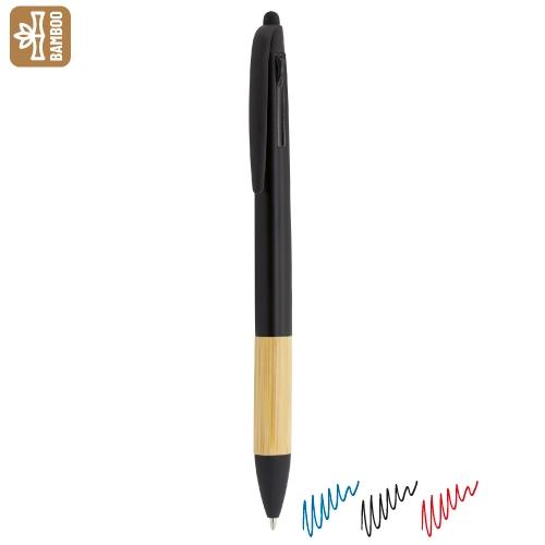 BOLIGRAFO PUNTERO 3 COLORES BAMBU &quot;IRVIN&quot;