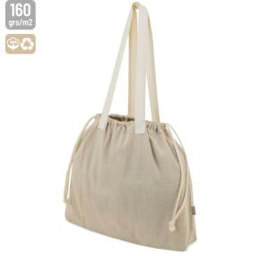 BOLSA DE ALGODON RECICLADO 160G &quot;NEPTUNO&quot;