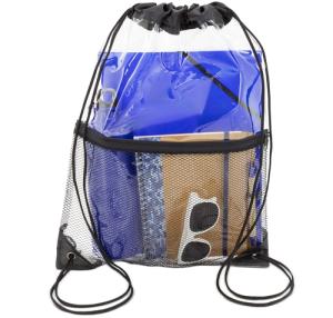 MOCHILA PVC TRANSPARENTE &quot;TANY&quot;