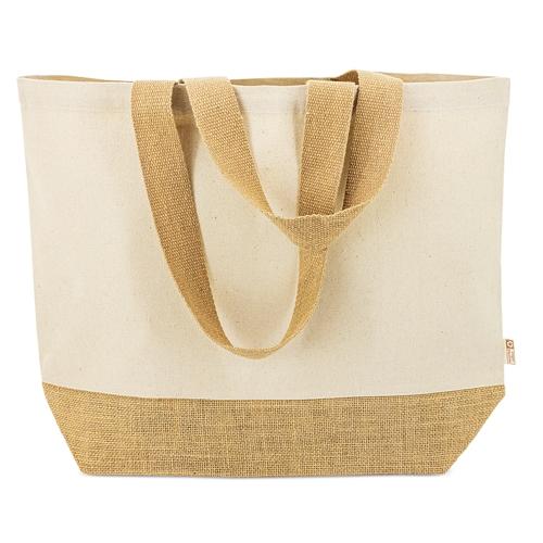 BOLSA DE ALGODON Y YUTE &quot;MISHA&quot;