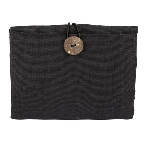 BOLSA DE ALGODON PLEGABLE CON BOLSILLO "NADIA"