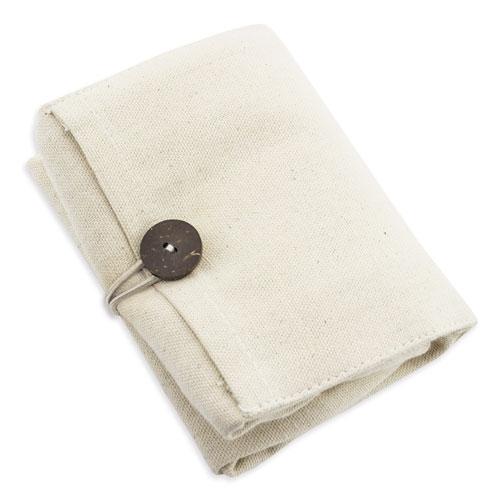 BOLSA DE ALGODON PLEGABLE CON BOLSILLO &quot;NADIA&quot;