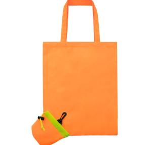 BOLSA PLEGABLE NARANJA
