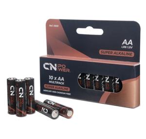PACK DE PILAS ALCALINAS R6-AA &quot;CN POWER&quot; (10 UD.)